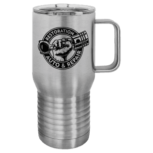 Stainless Steel 20 oz. Polar Camel Travel Mug with Slider Lid