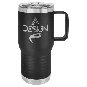 Black 20 oz. Polar Camel Travel Mug with Slider Lid