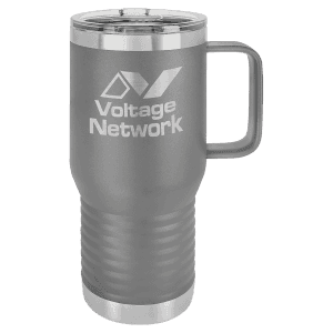 Dark Gray 20 oz. Polar Camel Travel Mug with Slider Lid