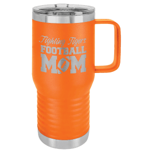 Orange 20 oz. Polar Camel Travel Mug with Slider Lid