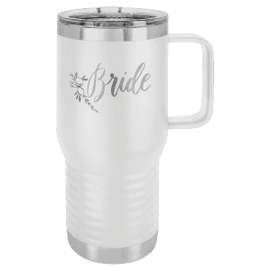 White 20 oz. Polar Camel Travel Mug with Slider Lid