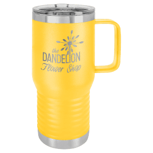 Yellow 20 oz. Polar Camel Travel Mug with Slider Lid