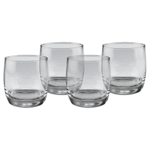 10 oz. Polar Camel Round Rocks Glasses-Set of 4
